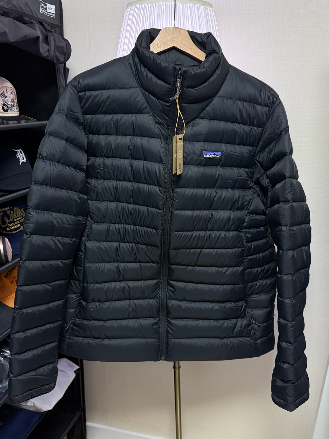 파타고이나 다운 스웨터 자켓 상품이미지1