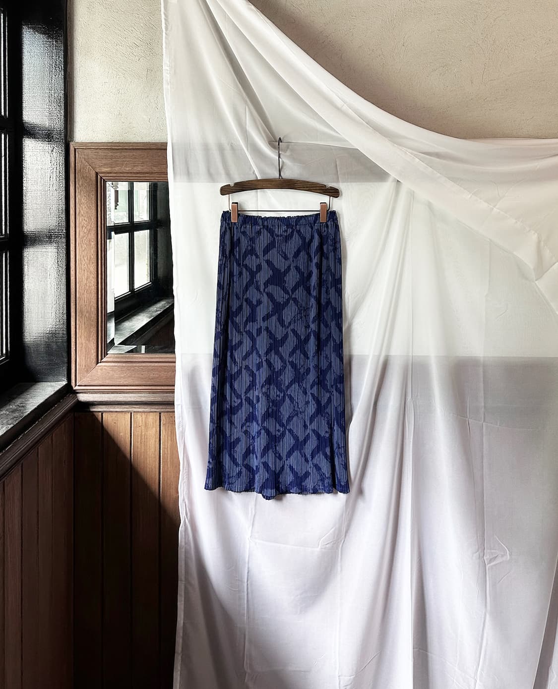 ISSEY MIYAKE FETE x sheer pleated skirt 상품이미지6