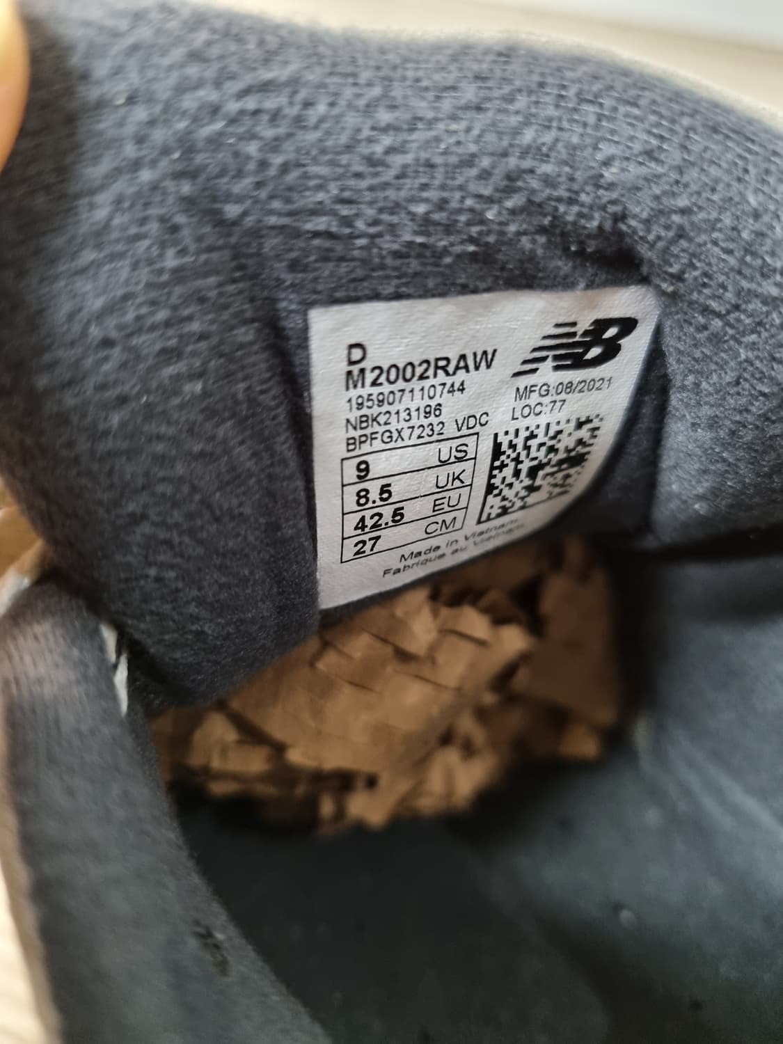 [270] 뉴발란스 x 브라운야드 2002 웜알파카 그레이 상품이미지8