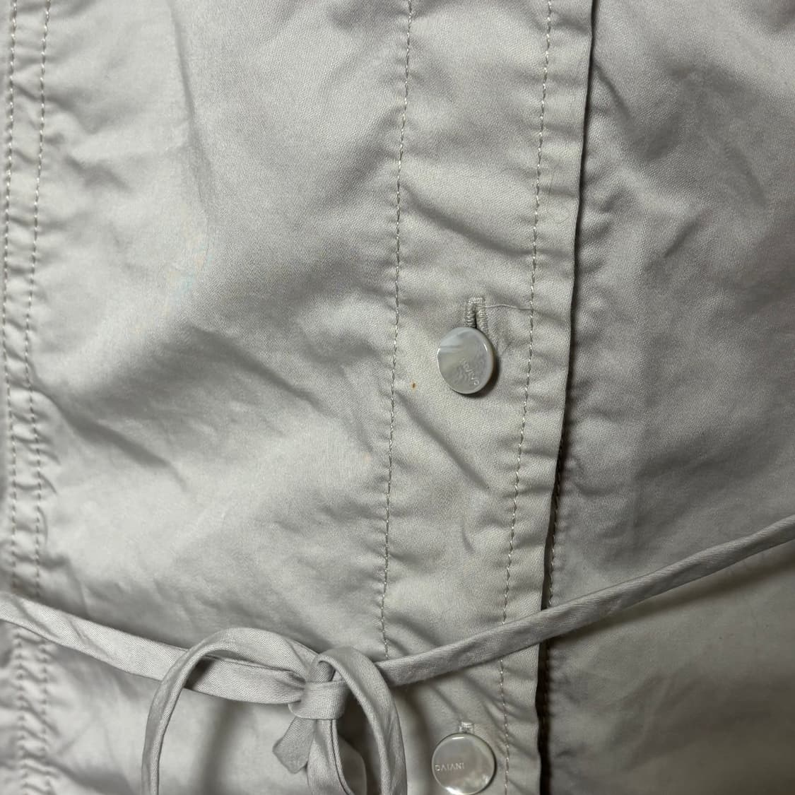 INIVO 허리 스트랩 블라우스 셔츠  상품이미지3