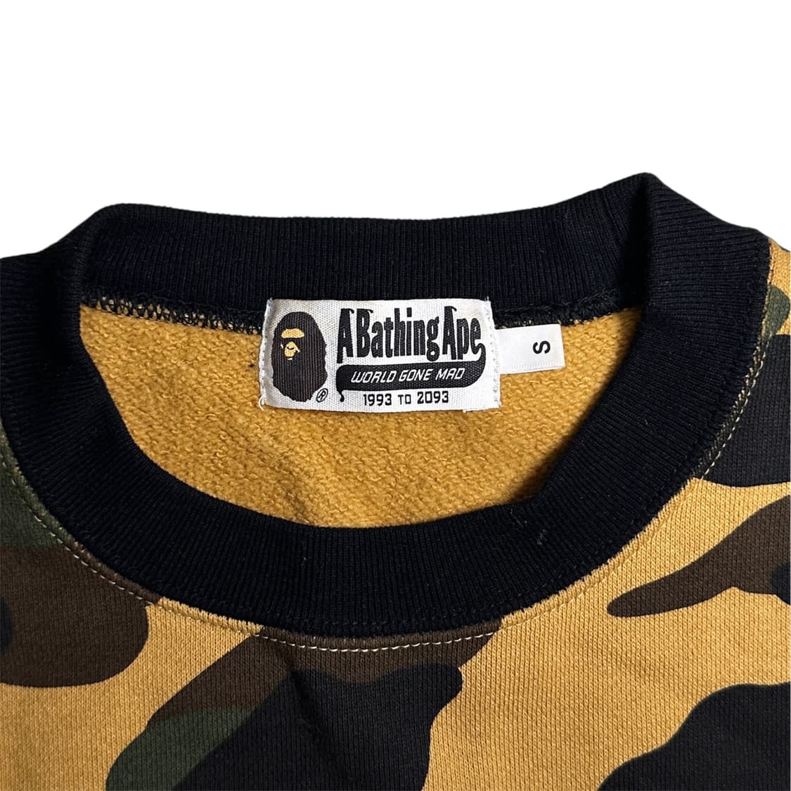 BAPE 1st Camo College Half Sweatshirt 상품이미지3