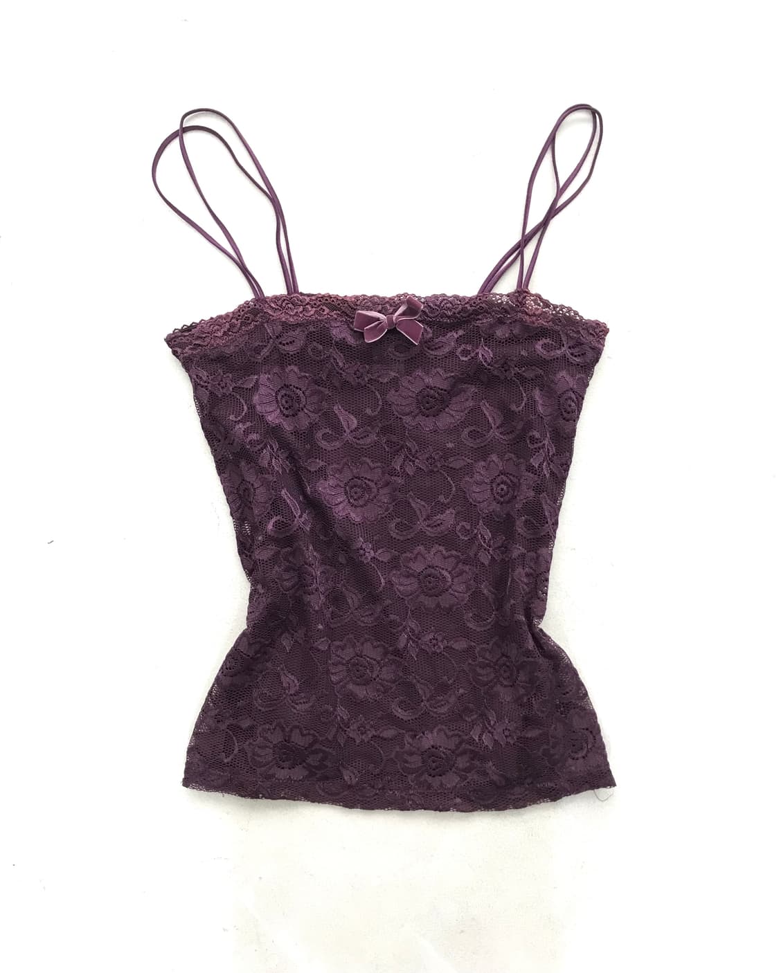 Gloomy purple lace flower sleeveless 상품이미지1