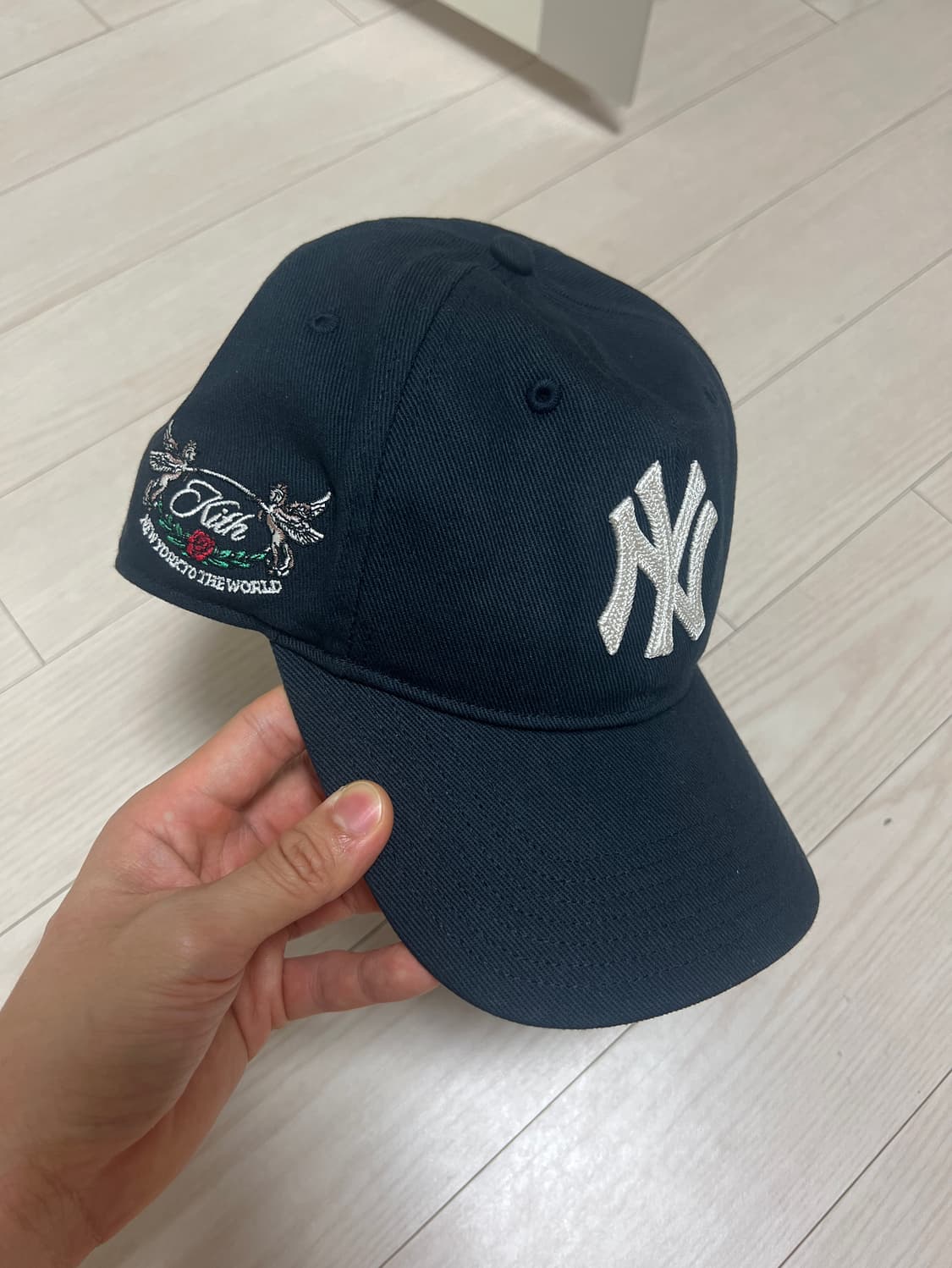 키스 x 뉴에라 뉴욕 메츠 나일론 9피프티 A프레임 블랙 상품이미지1