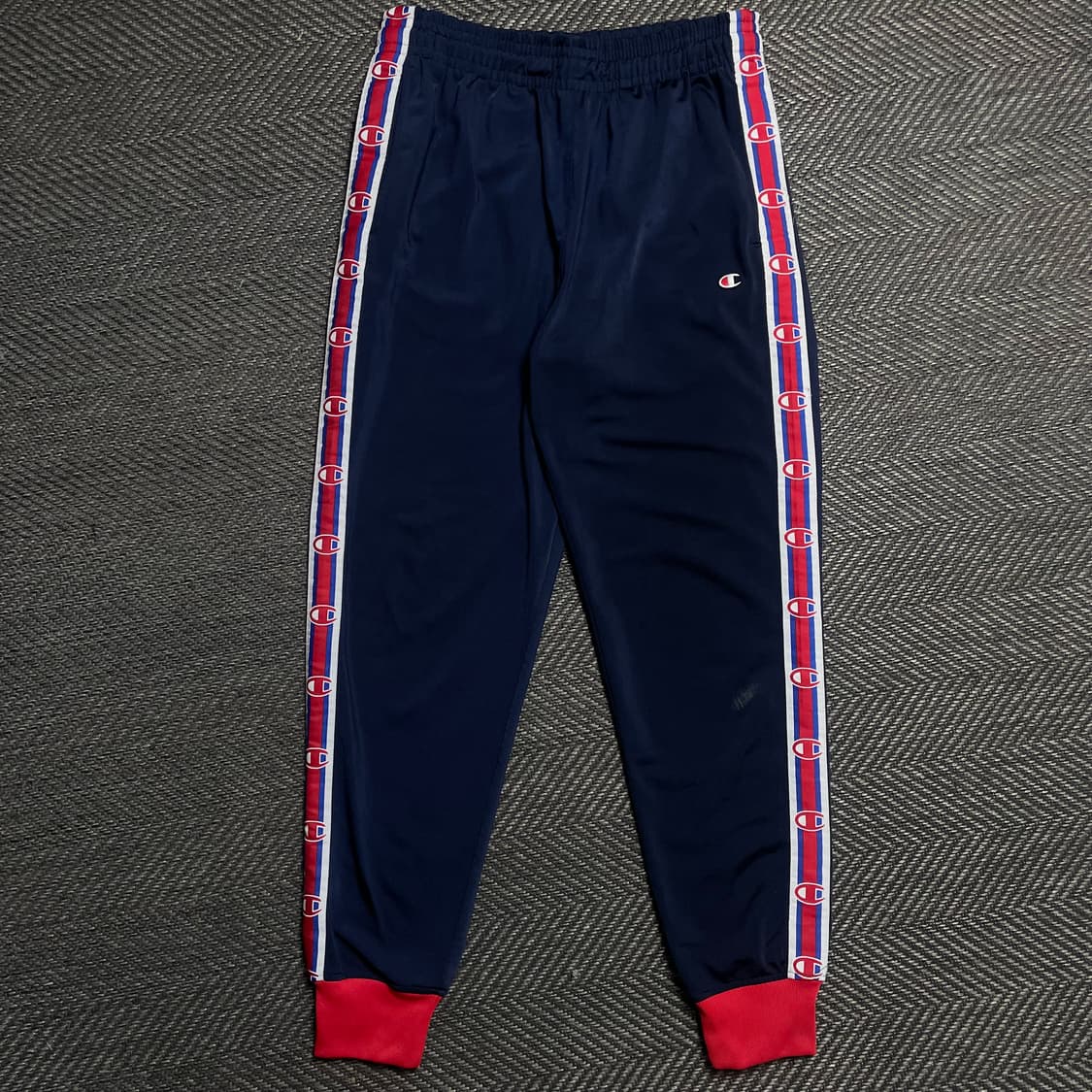 챔피온 일판 사이드 스펠아웃 네이비 트랙팬츠o 5300 상품이미지1