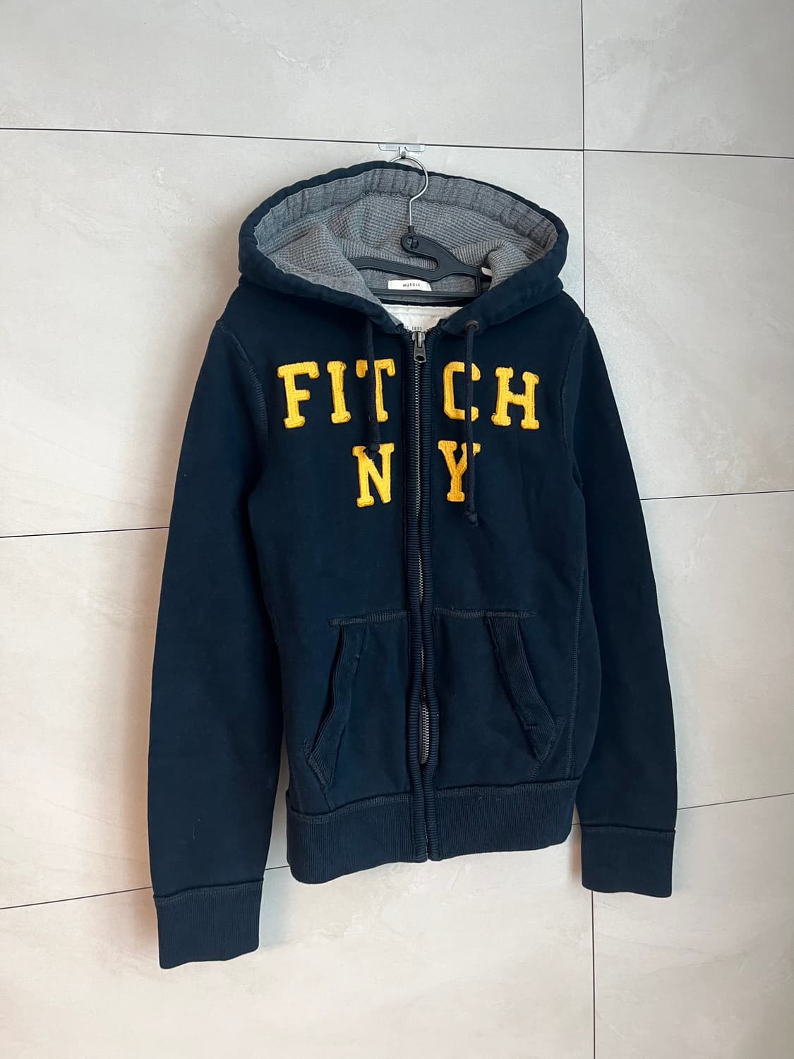 아베크롬비 후드집업 네이비 [S] 상품이미지2