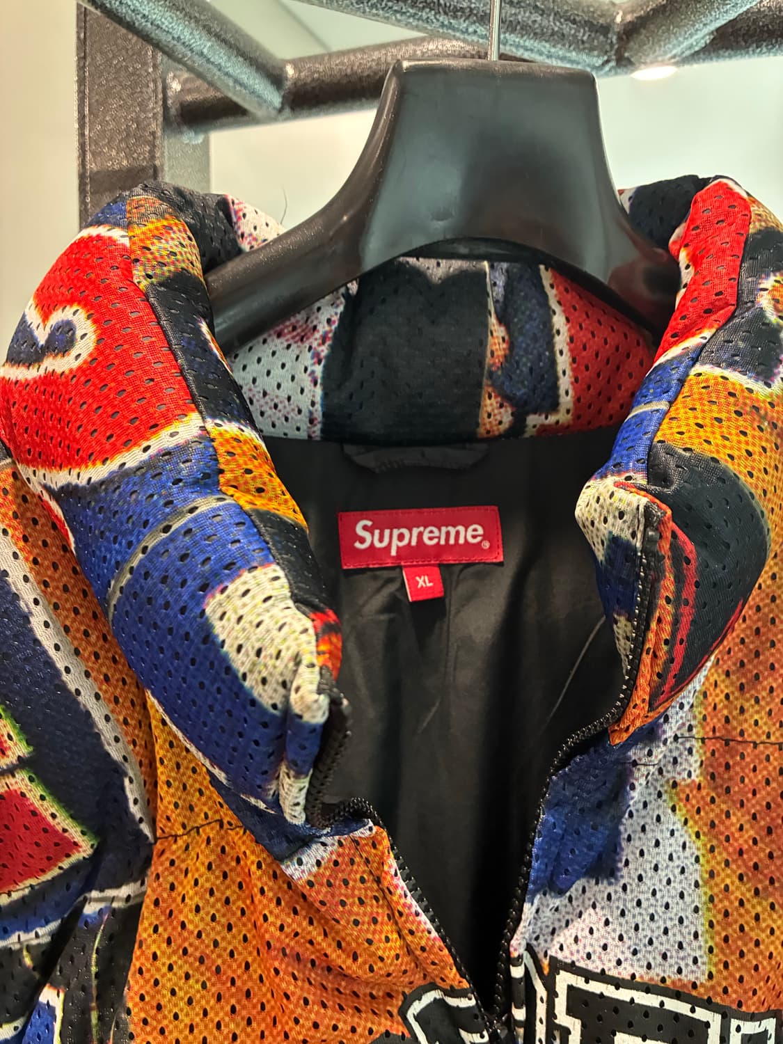 슈프림 메쉬저지 푸퍼 자켓 23SS XL 상품이미지6