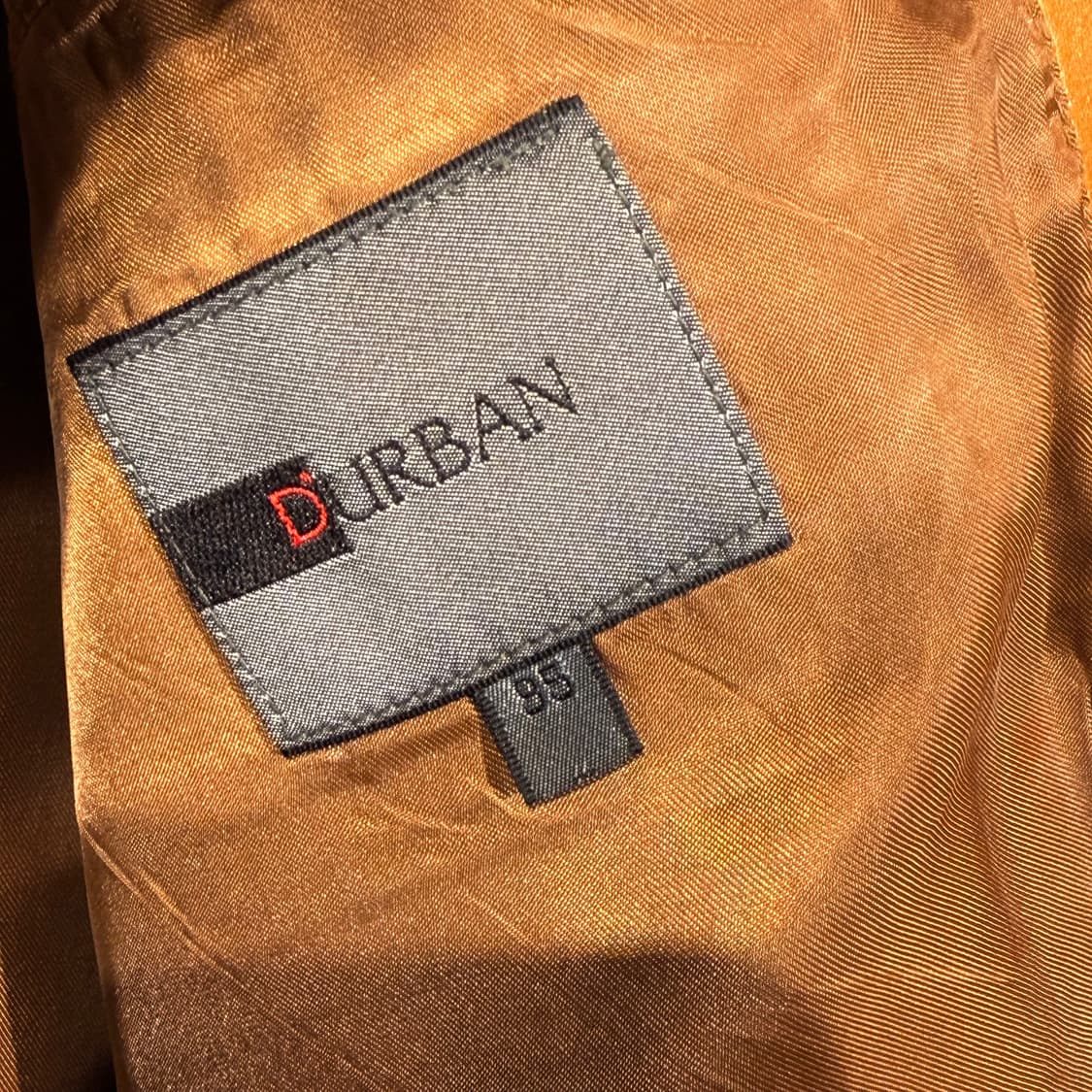 DURBAN 남성 송아지가죽 카페레이서 자켓 M 100 상품이미지3