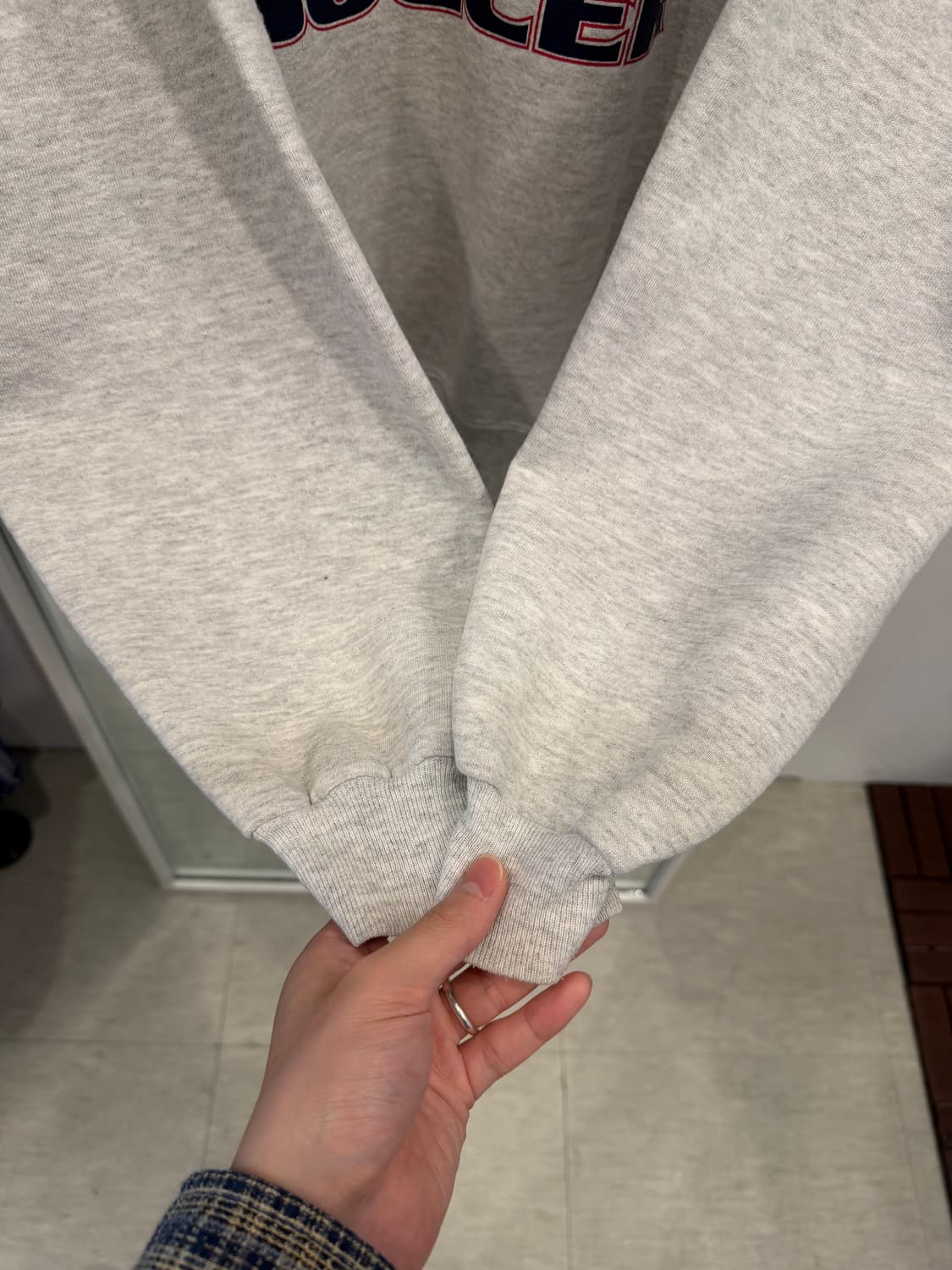 90s Russell 러셀 SOCCER 스웻셔츠 (made in USA) 상품이미지3