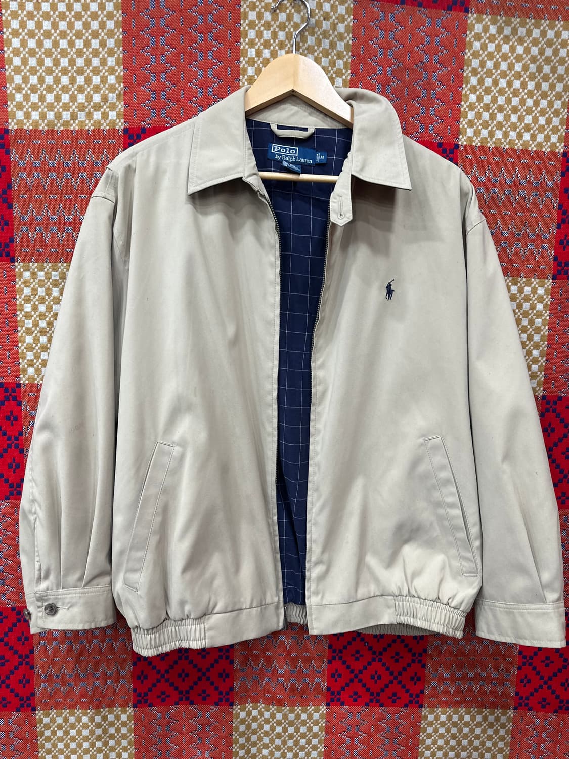 폴로 랄프로렌 베이지 바라쿠타 스윙탑 m 상품이미지1