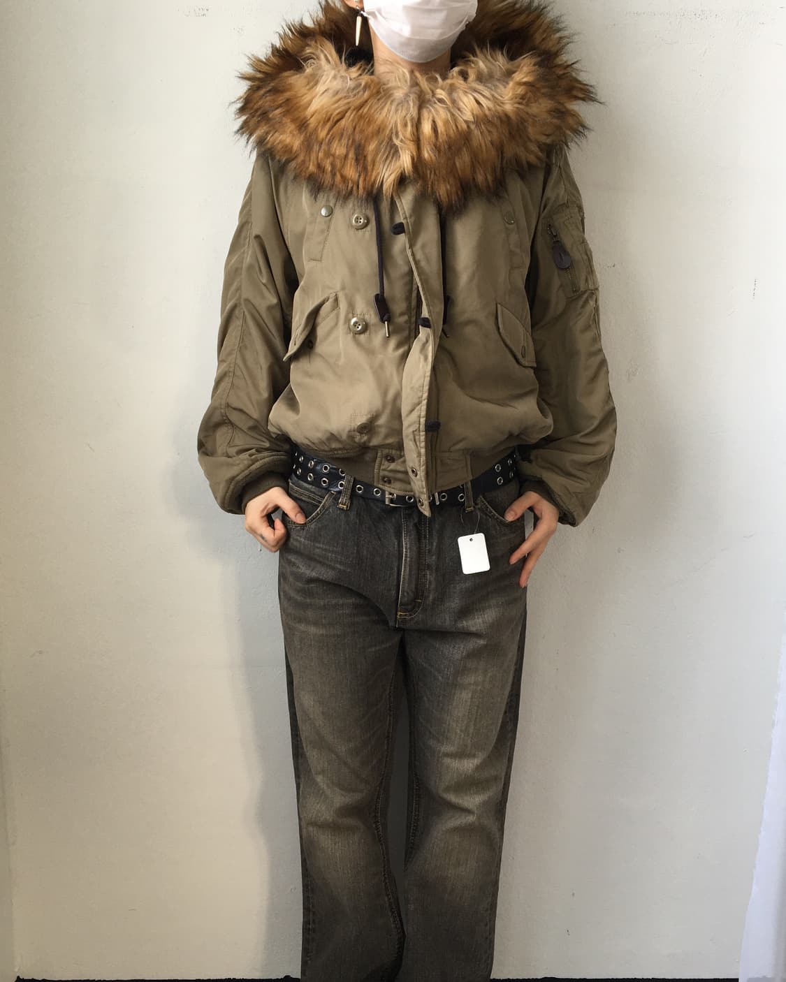 Moussy fake fur hood jacket 상품이미지10