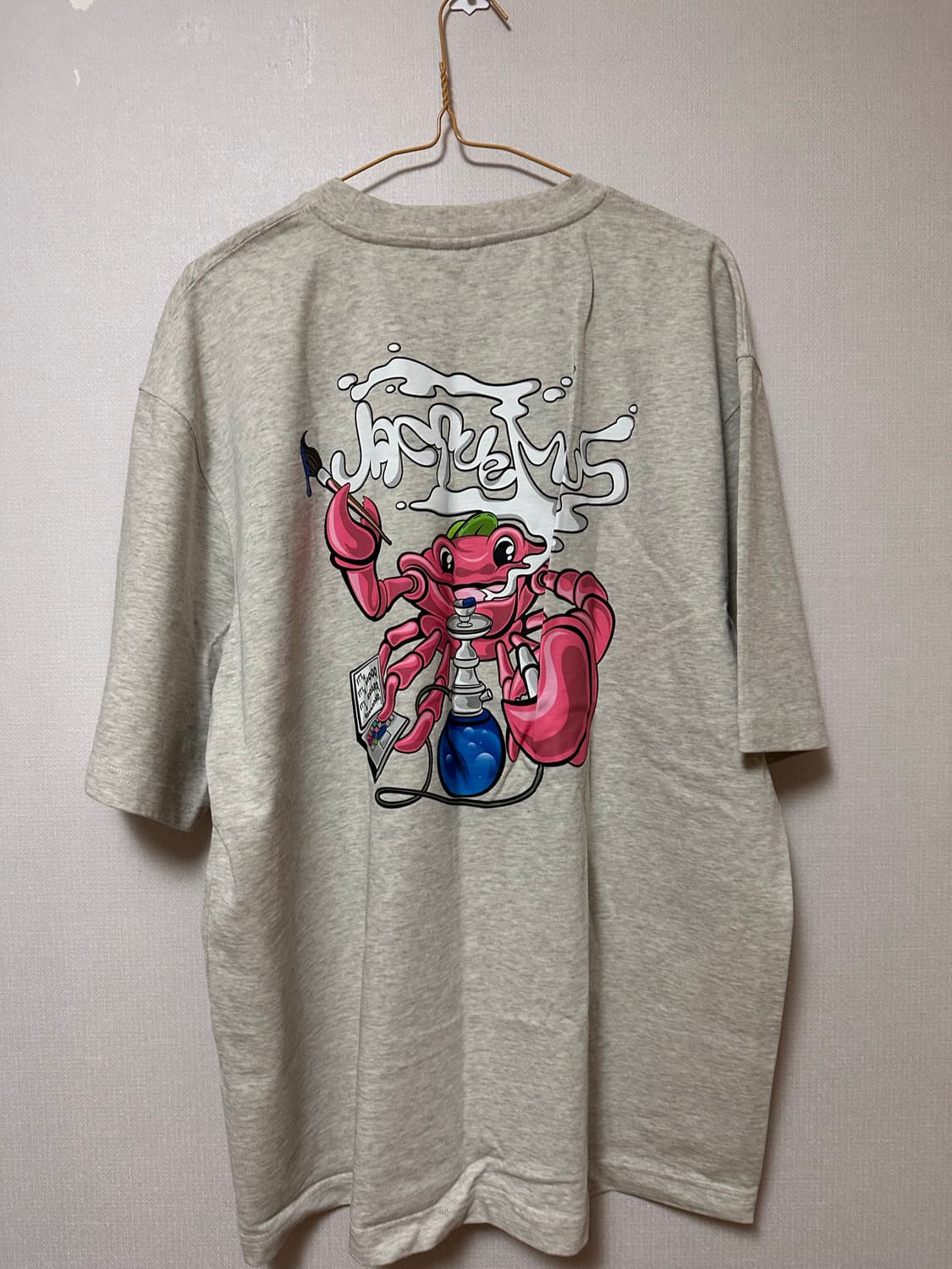 23SS 자크뮈스 그래픽 티셔츠 M (탭만 땐 새상품!!) 상품이미지1