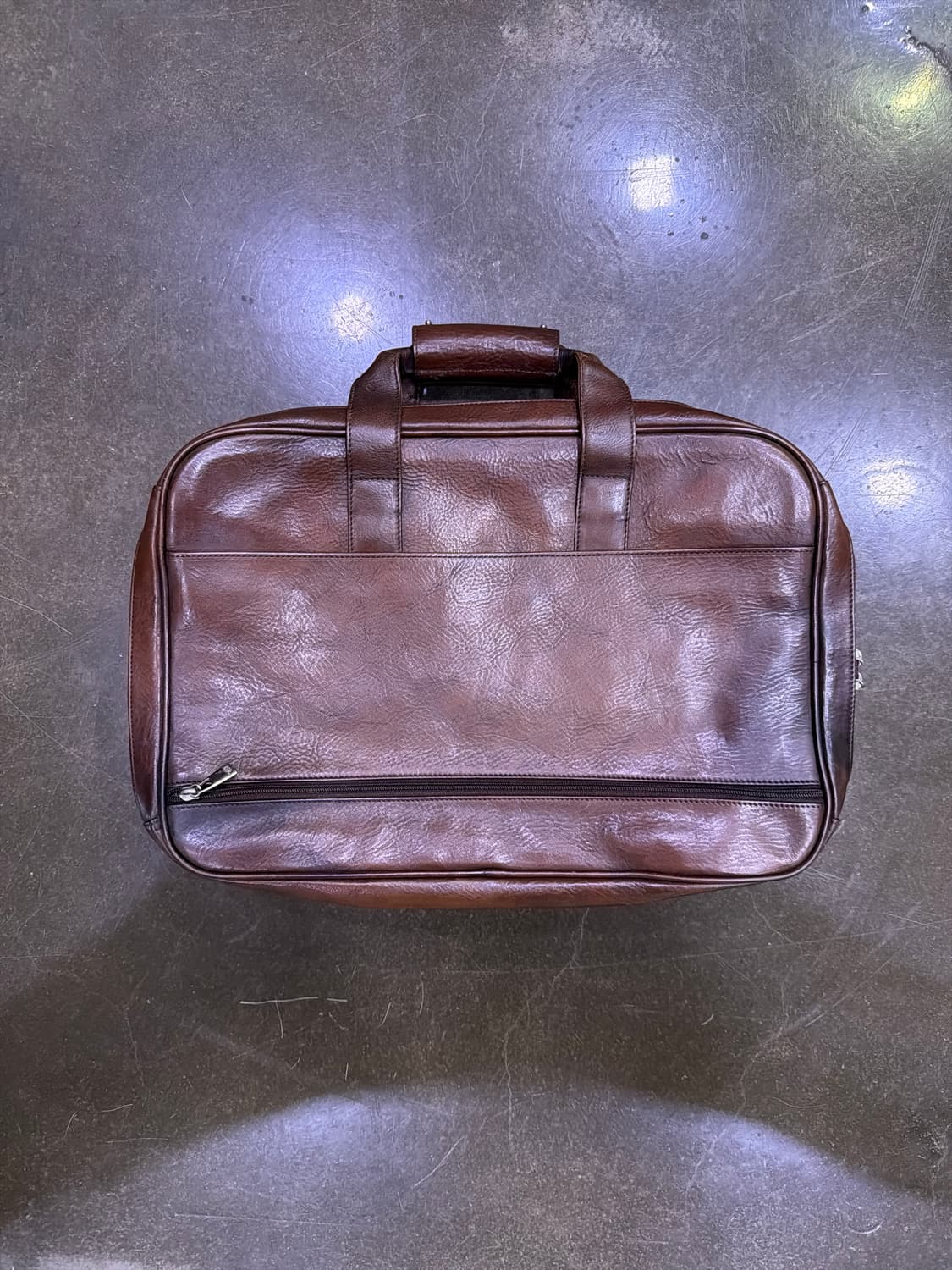 BOSCA 보스카 말가죽 빈티지 브라운 브리프케이스 서류가방 상품이미지3