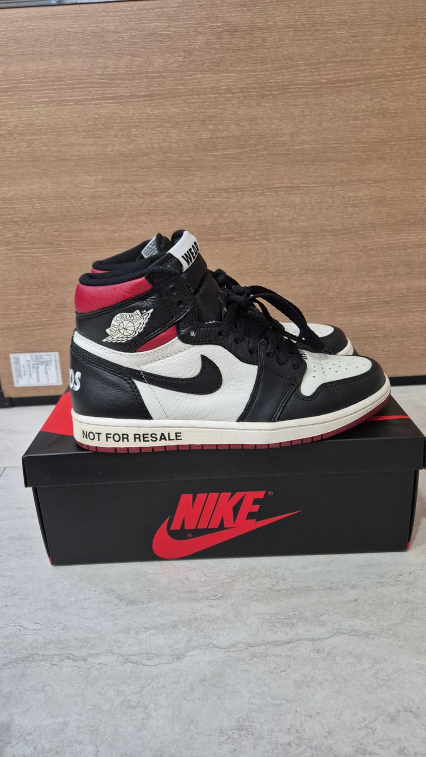 [260] 나이키 조던1 낫포리셀 레드 상품이미지3
