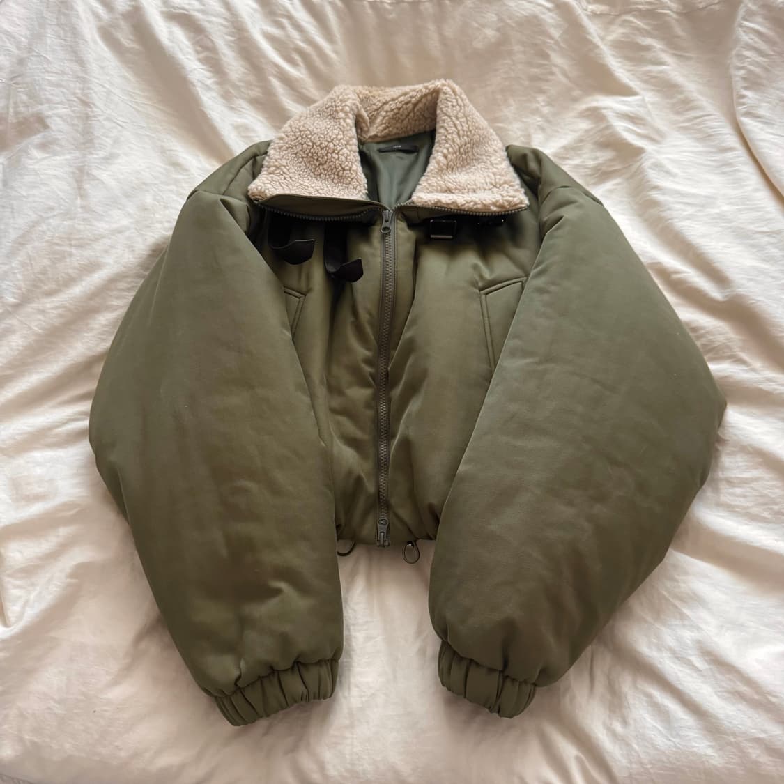 R2W 킹슬리 레더 버클 자켓 점퍼 블루종 상품이미지4