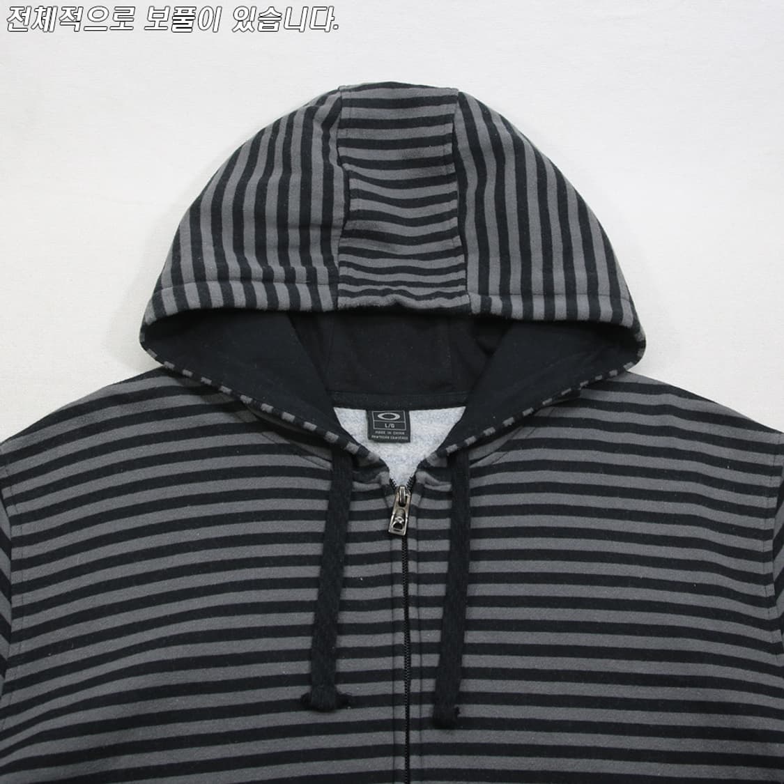 (착용컷) OAKLEY 후드 집업 (남성용 105) 상품이미지4