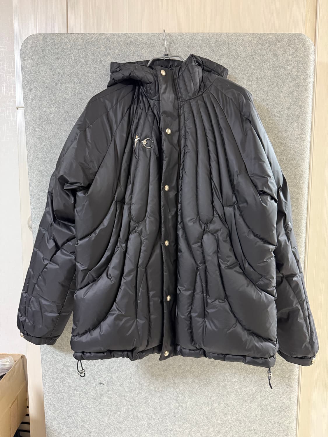 떠그클럽 케이브 구스다운 자켓 블랙 2사이즈 상품이미지3