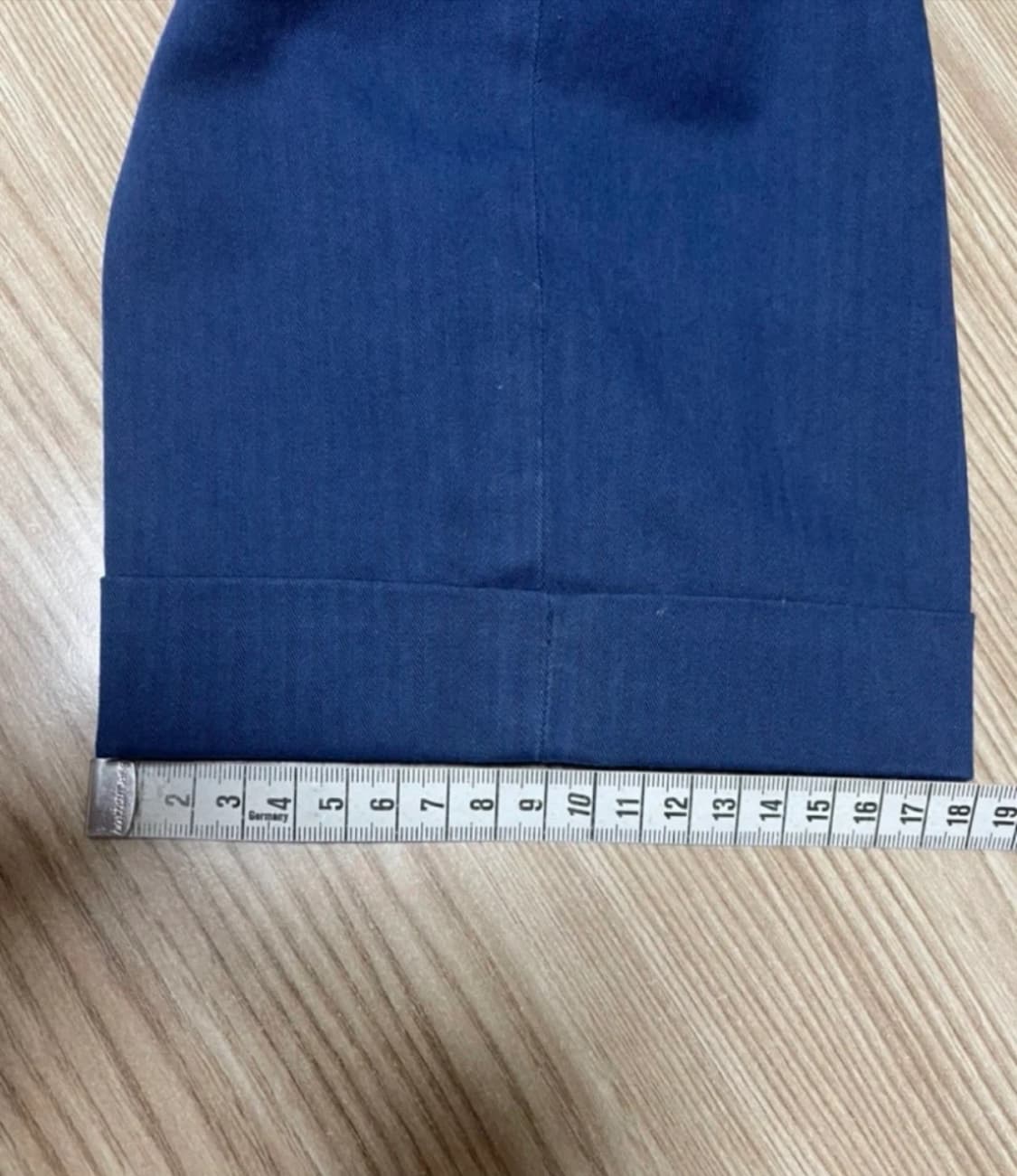 GTA 남성 네이비 슬림핏 치노 면바지 46 상품이미지7