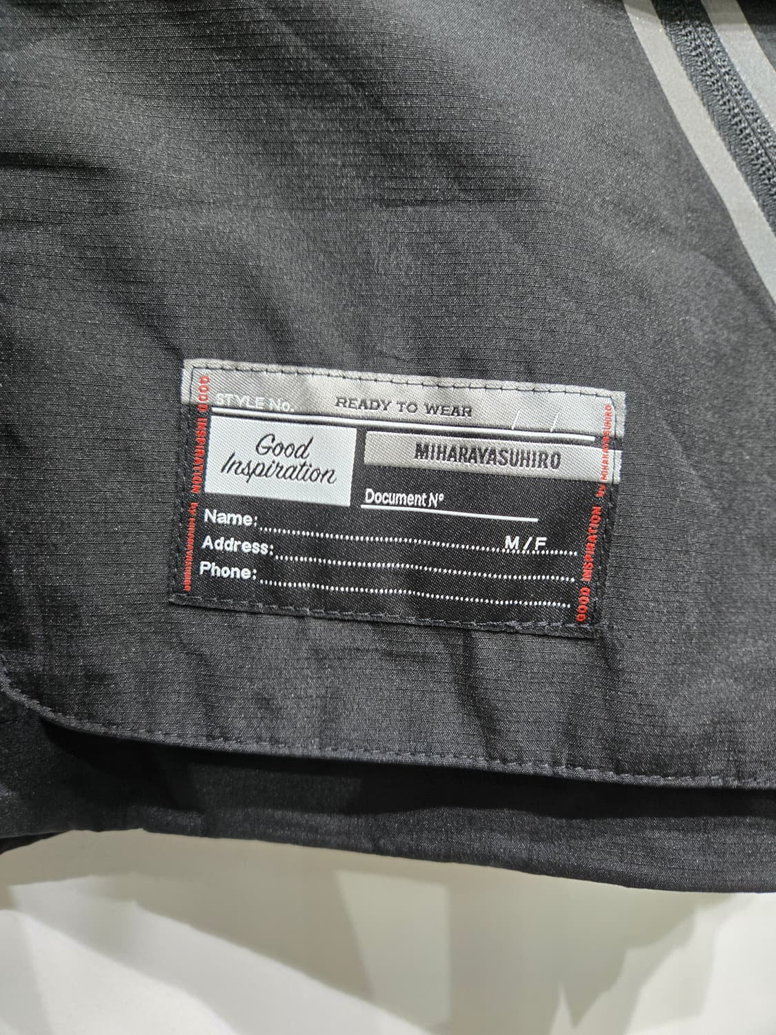 미하라 야스히로 블랙 후드 자켓 gu 상품이미지7