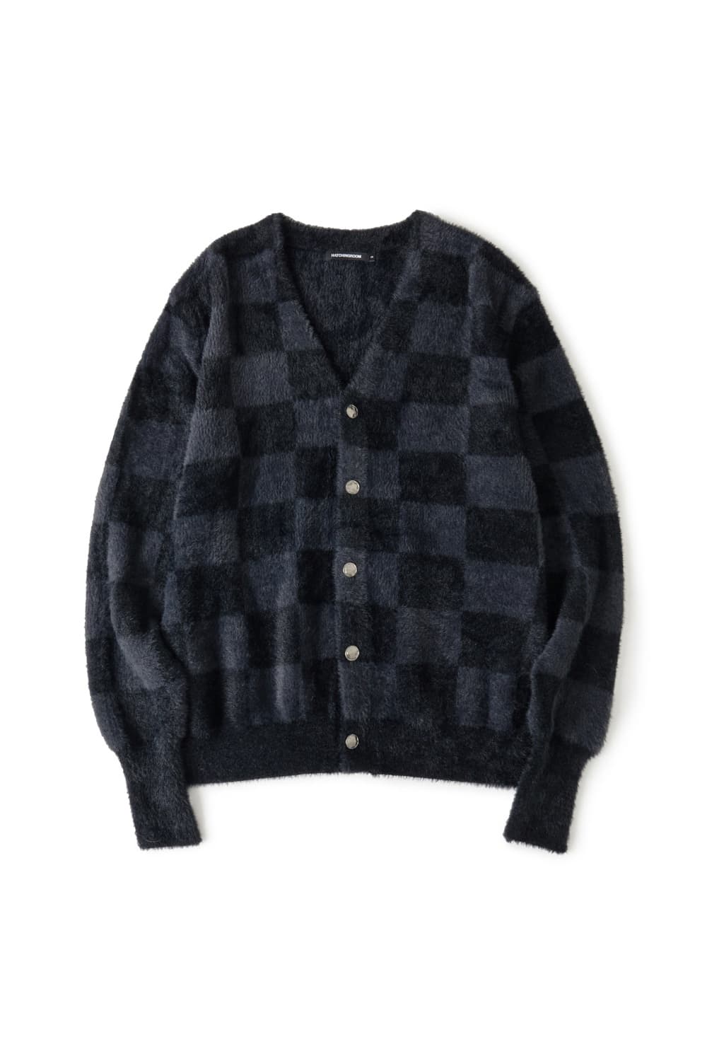해칭룸 Hairy Cardigan Checkerboard 상품이미지1