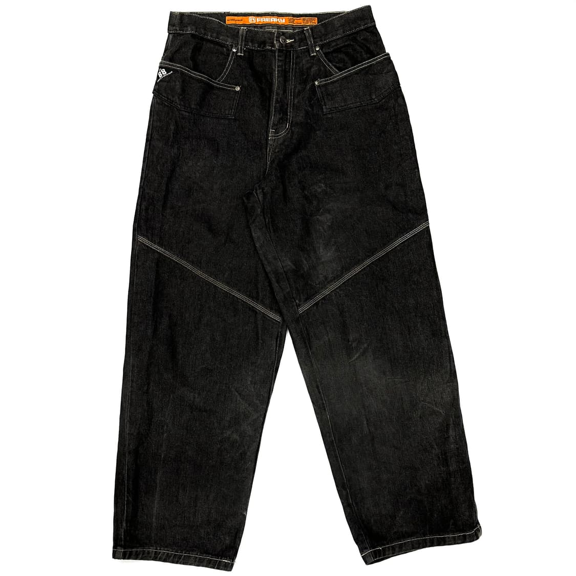 Freaky wide denim pants 상품이미지4