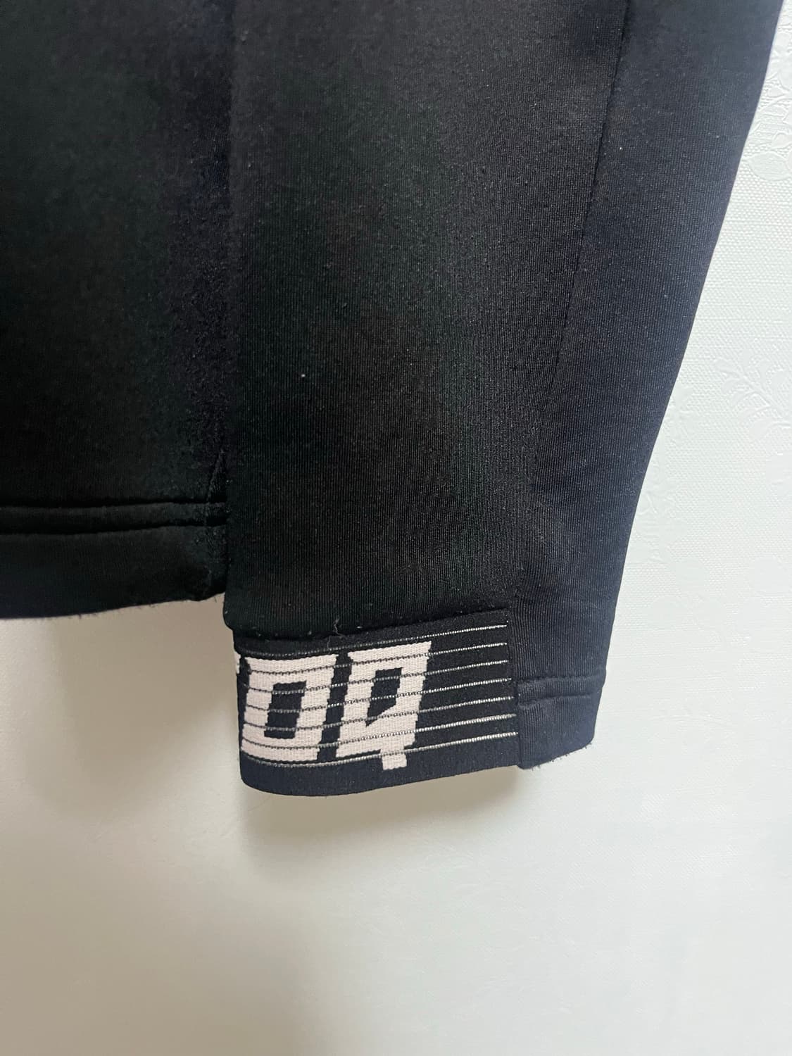 르꼬끄스포르티브 검정색 집업 져지 상품이미지3