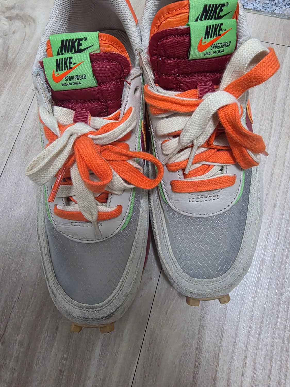 나이키 사카이 오렌지 255사이즈 상품이미지1