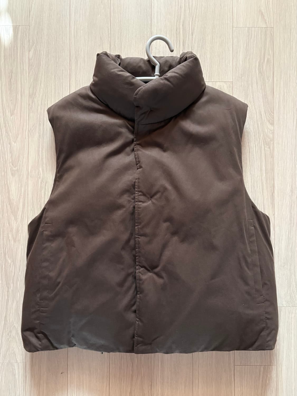 유니클로u 퍼프테크 논퀼팅 패딩 베스트 L 상품이미지2