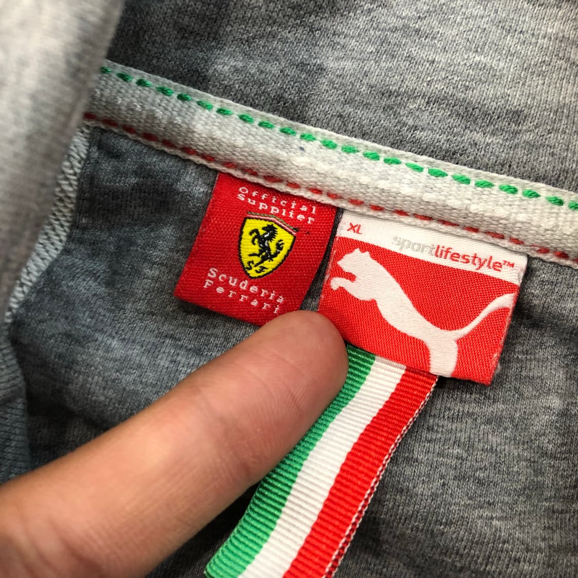 푸마 X 페라리 레이싱 져지 트랙 자켓 상품이미지8