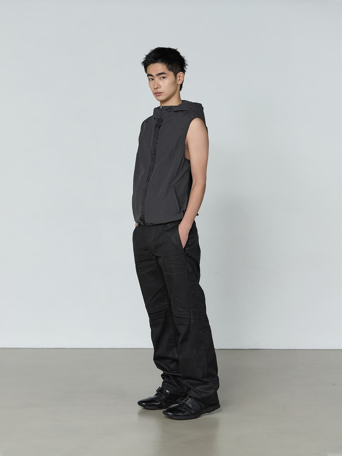 (2 3 4) 산산기어 도킹 자켓 블랙 새상품 상품이미지4