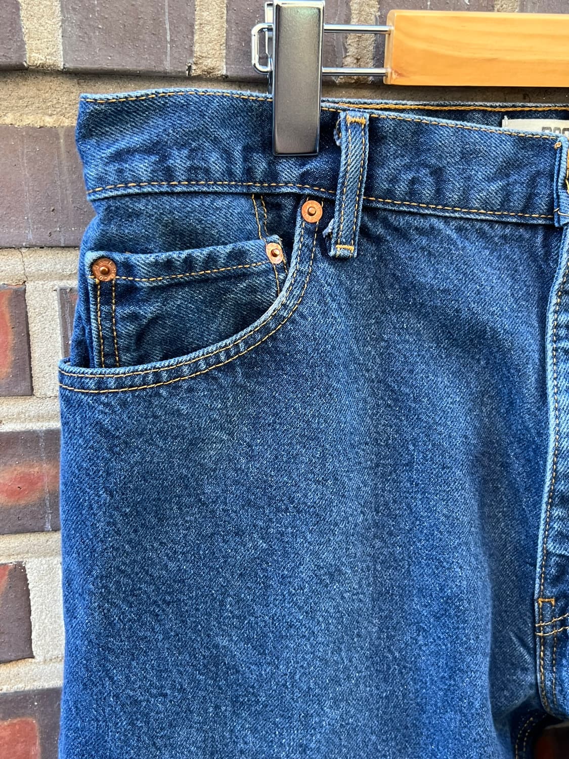 [36x30] 리바이스 517 부츠컷 데님 팬츠 빈티지 진청 청바지 상품이미지5