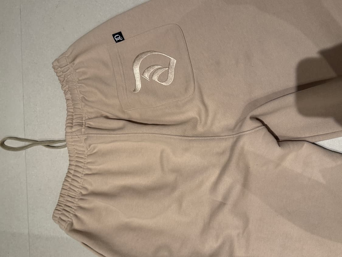 오도어 몰리조거 베이지 2 기모x 상품이미지2