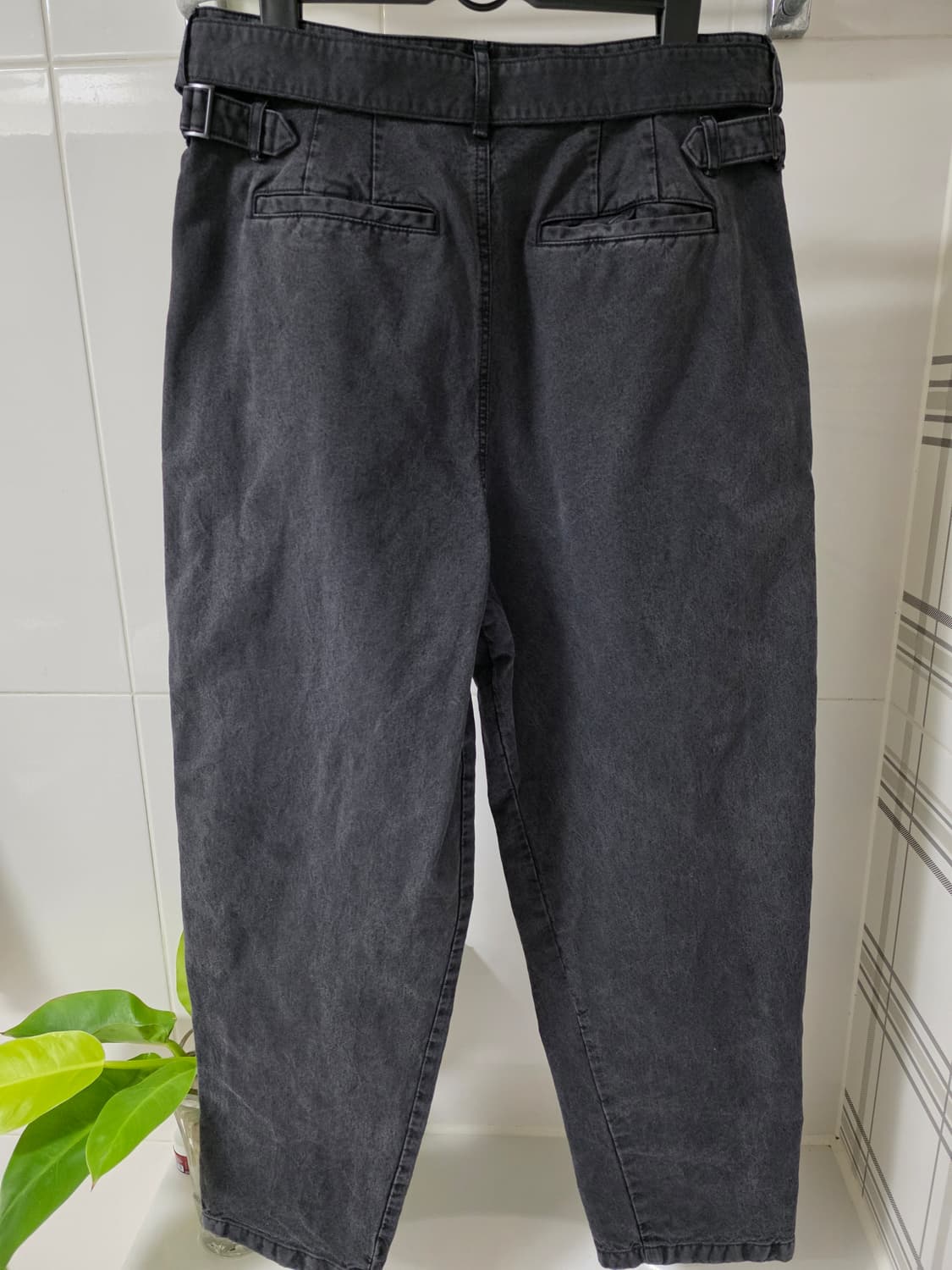 준지 투턱 벨티드 팬츠 44사이즈 상품이미지2