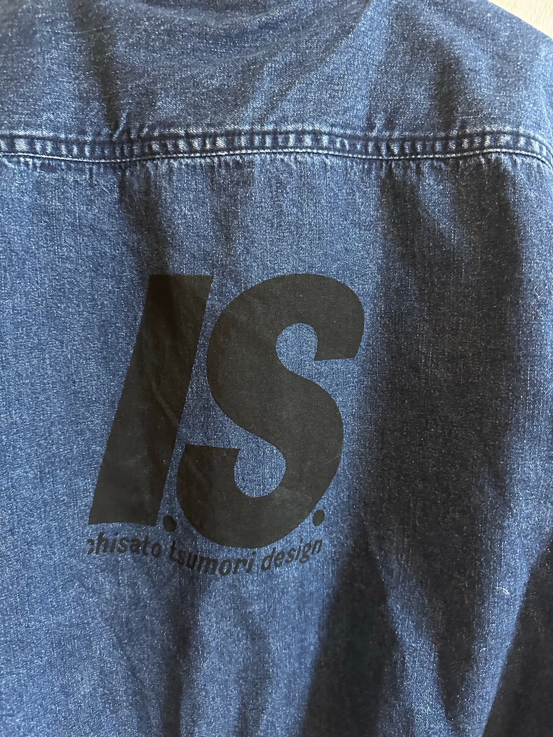 IS ISSEY MIYAKE Design Denim Bomber Jack 상품이미지4