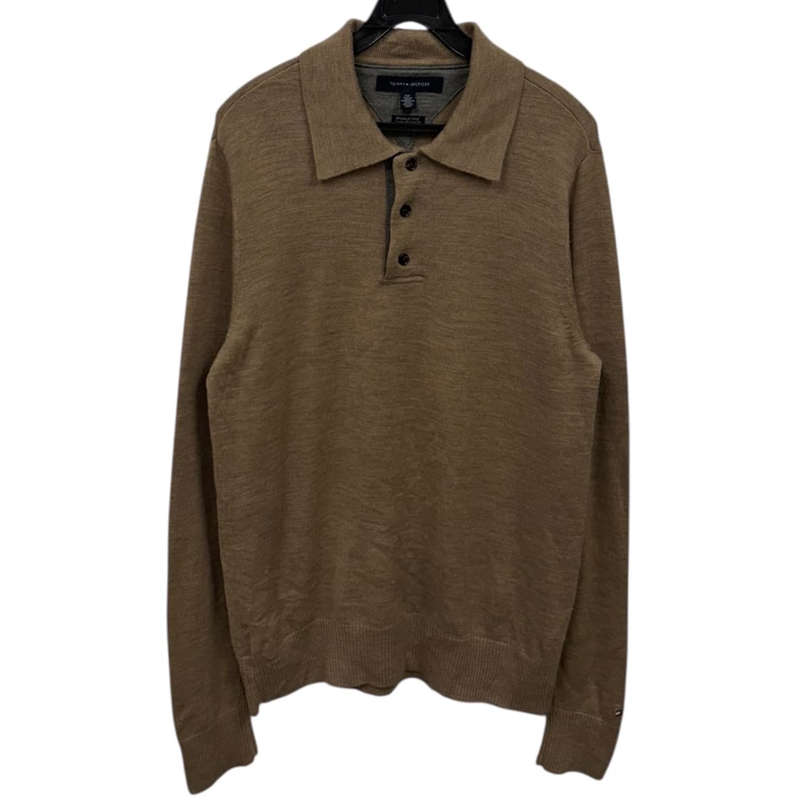 타미힐피거 카라 울니트 상품이미지1