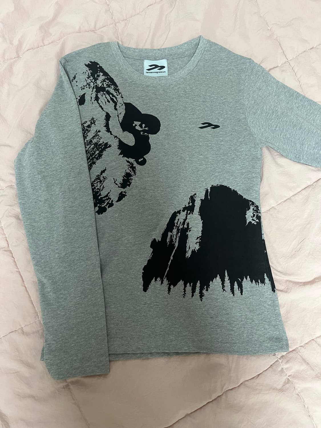 (새상품) 탄산마그네슘 엘 캐피탄 롱슬리브 그레이 상품이미지2