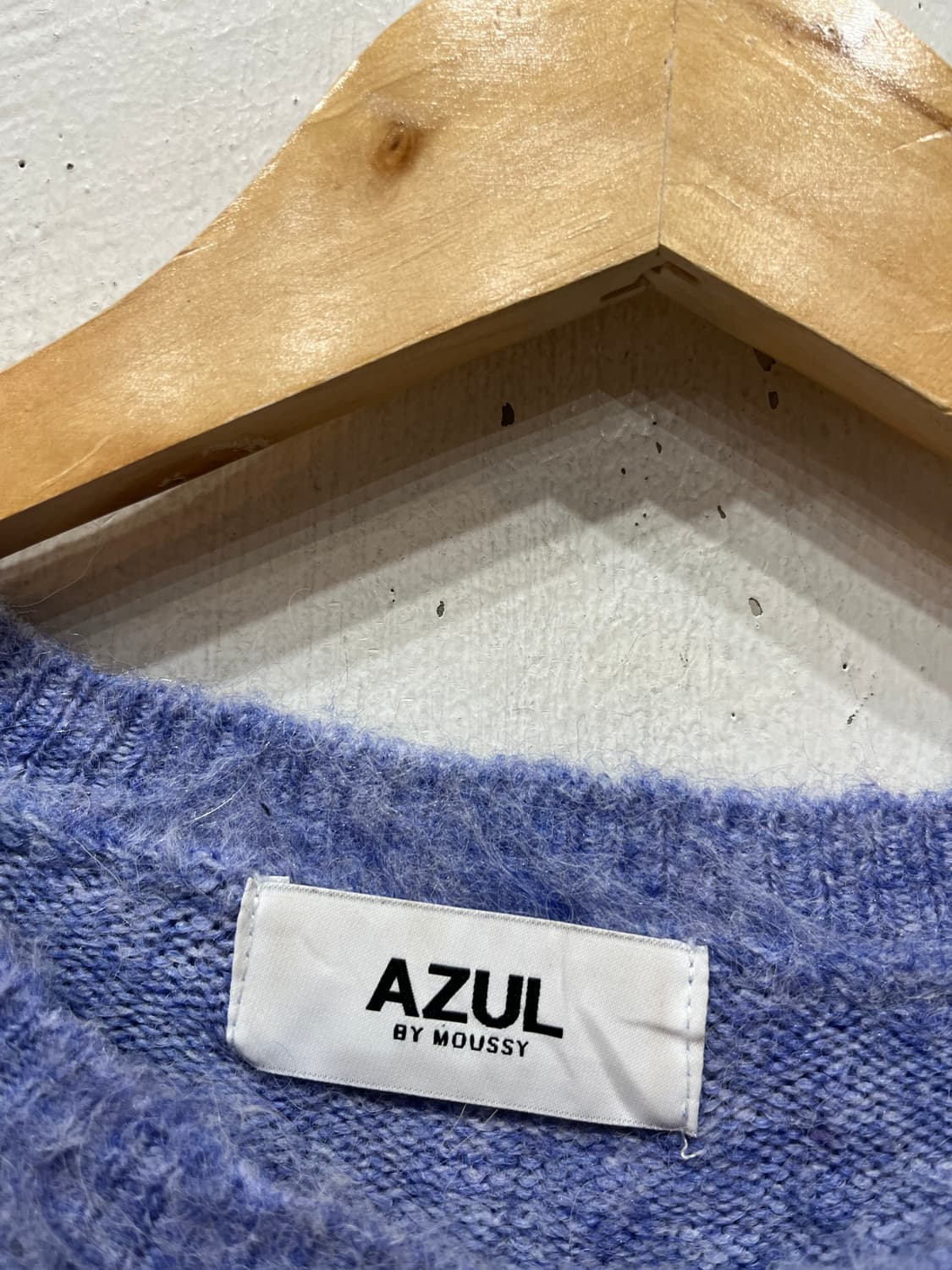 AZUL JPN 헤어리 파스텔 니트 우먼즈 상품이미지5