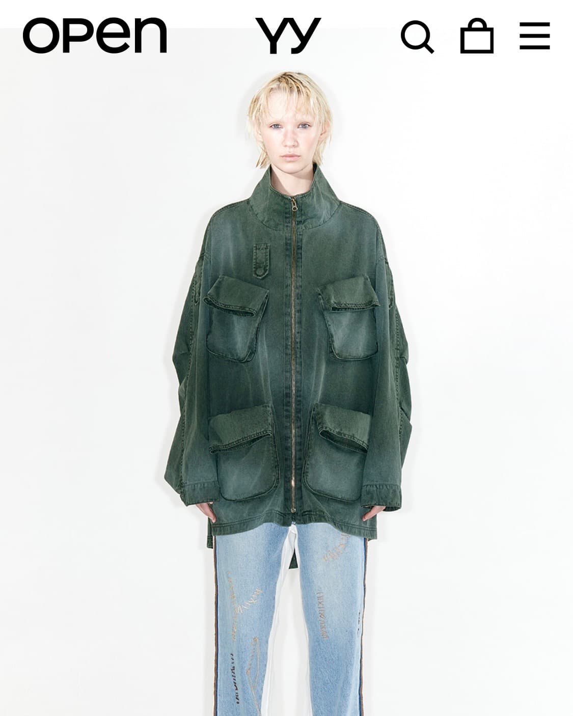 오픈와이와이 카고 필드 자켓 openyy cargo  상품이미지1