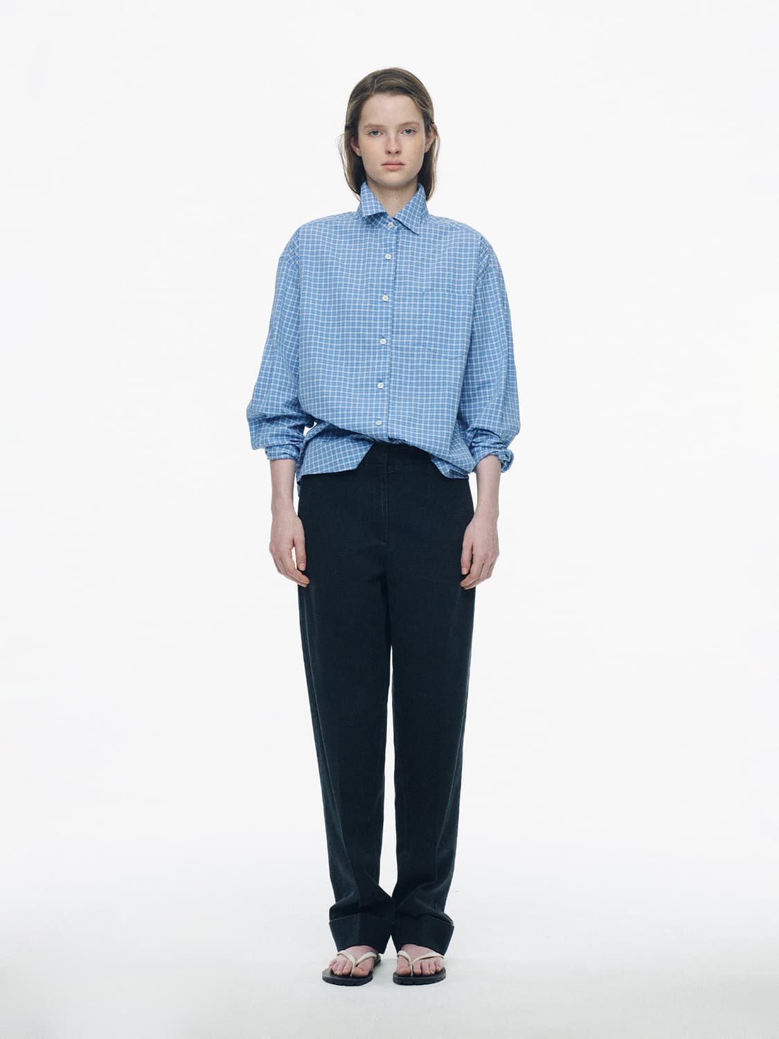 (새상품) 낫띵리튼 제프 치노 팬츠 (Vintage dark navy) 상품이미지1