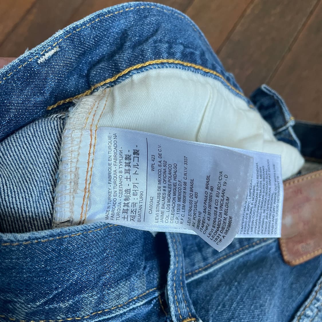 리바이스 LVC 47501 패치워크 청바지 상품이미지10