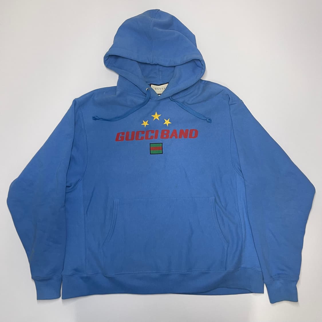 구찌 GUCCIBAND 후드티 블루 상품이미지2