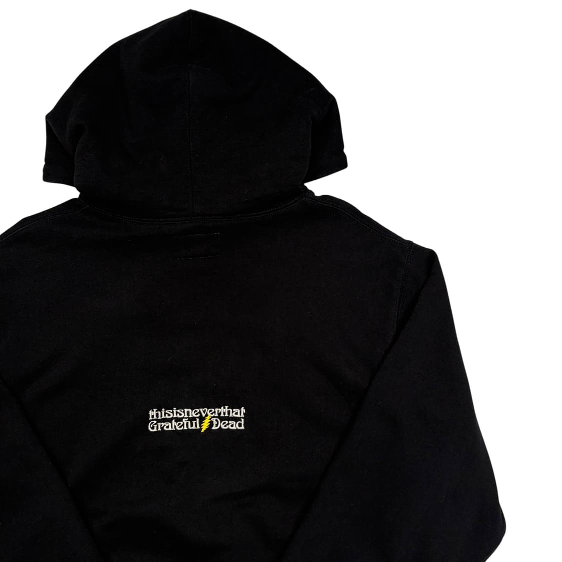 디스이즈네버댓 X 그레이트풀데드 블랙 후드티 M 상품이미지5