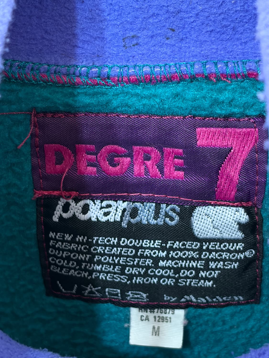 DEGRE7 fleece half zip up 상품이미지7