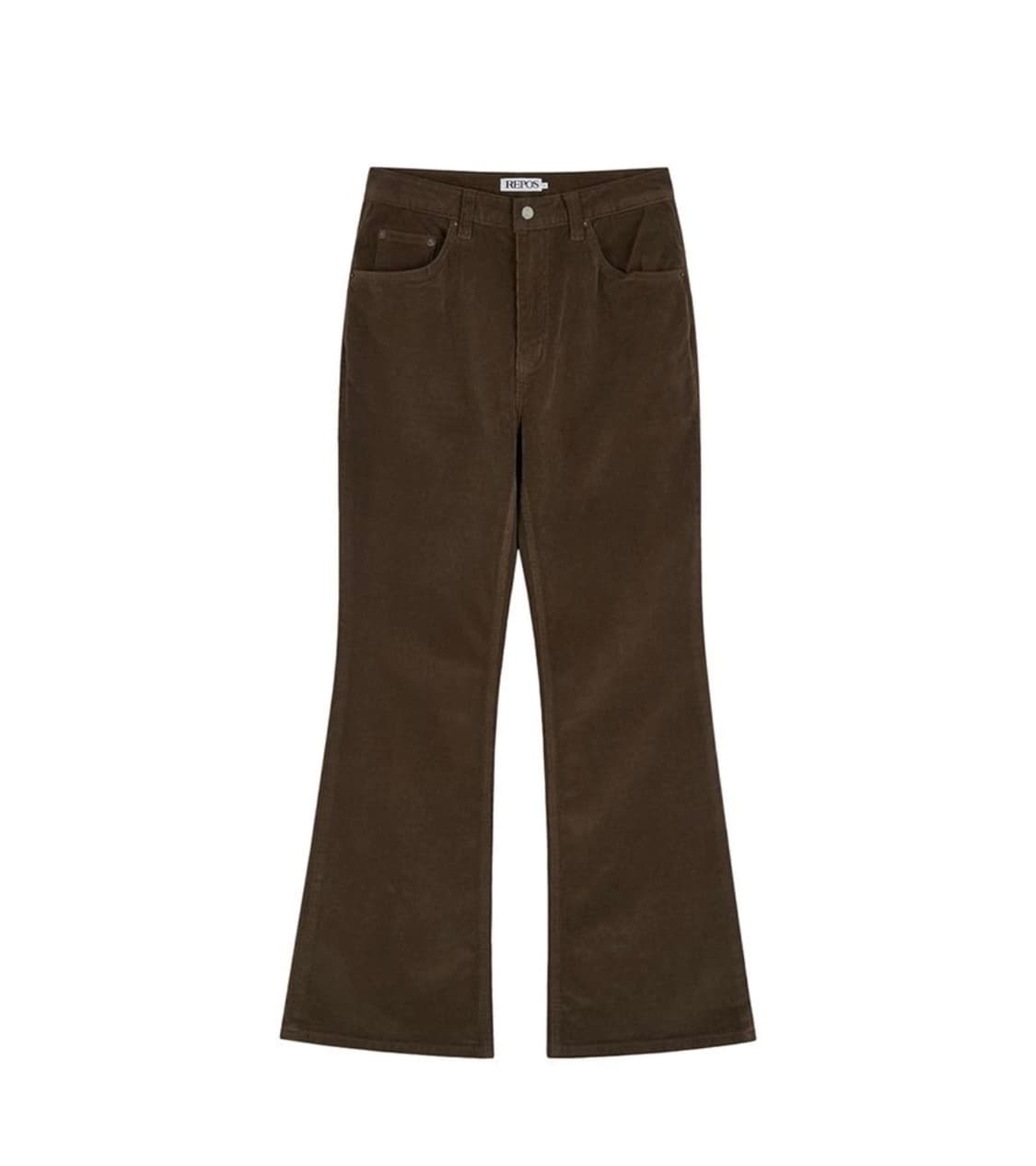 Repos 리포스 부츠컷 팬츠 브라운 상품이미지3
