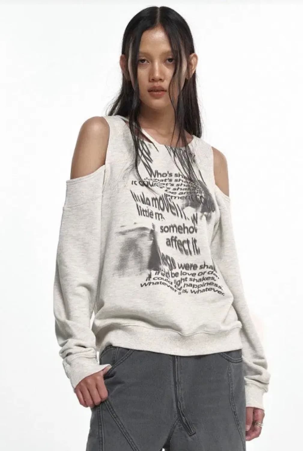 나체 베어 스웨트 셔츠 맨투맨 Navhe bear sweat shirt 상품이미지1