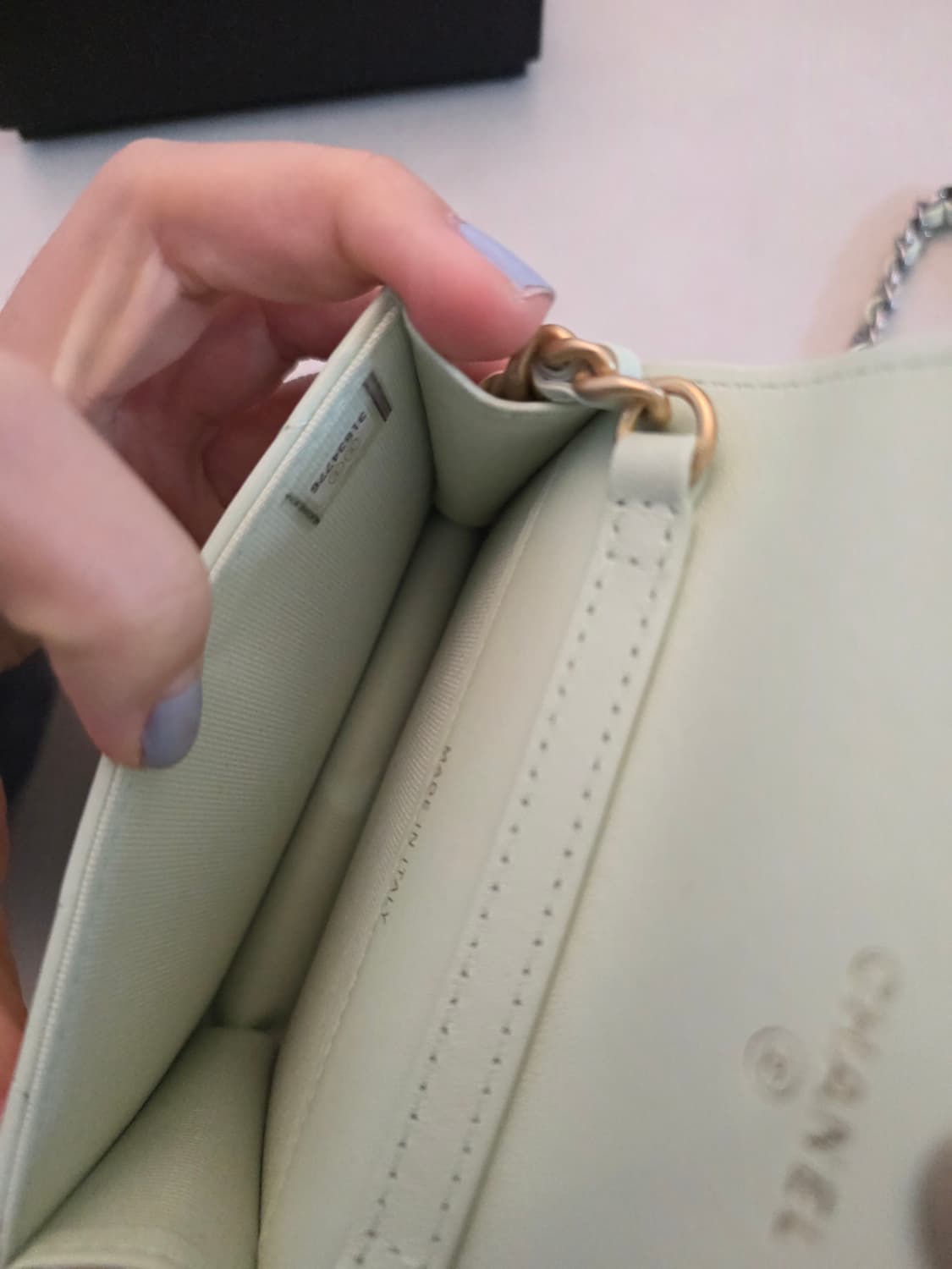 정품 샤넬 19 미니백 상품이미지10