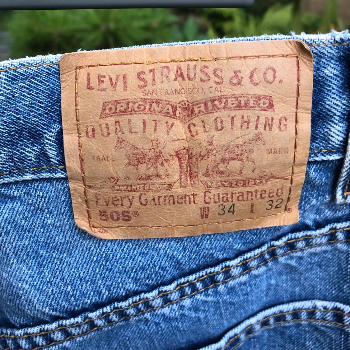 90s LEVIS 리바이스 505 W34 상품이미지5