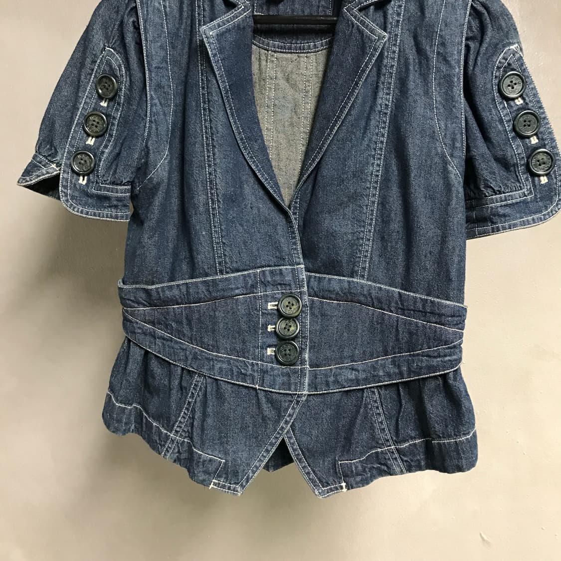 마크제이콥스 반팔 데님 자켓 S(W) 상품이미지3