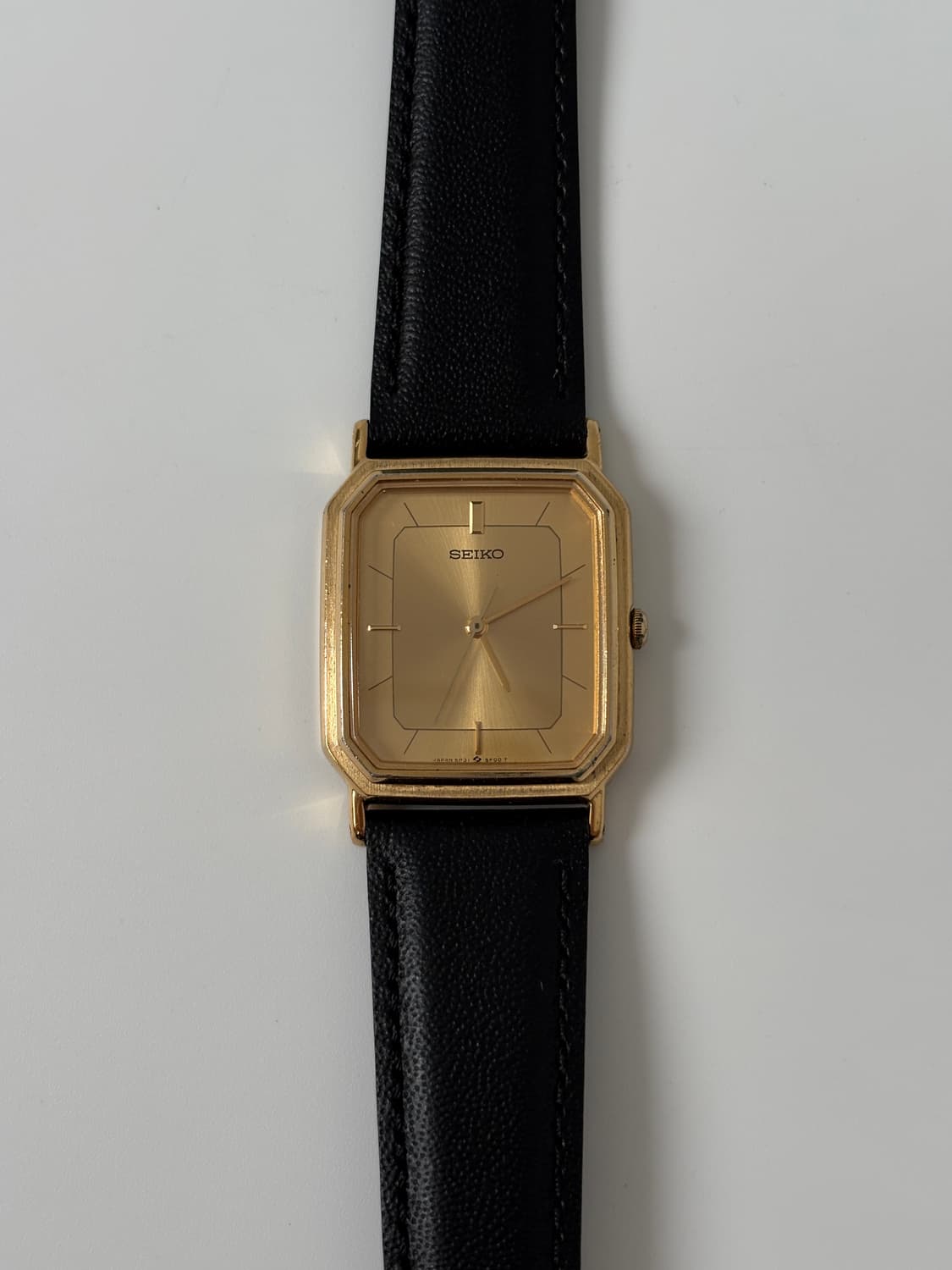 1980s Gold Octagon Case Quartz 상품이미지3