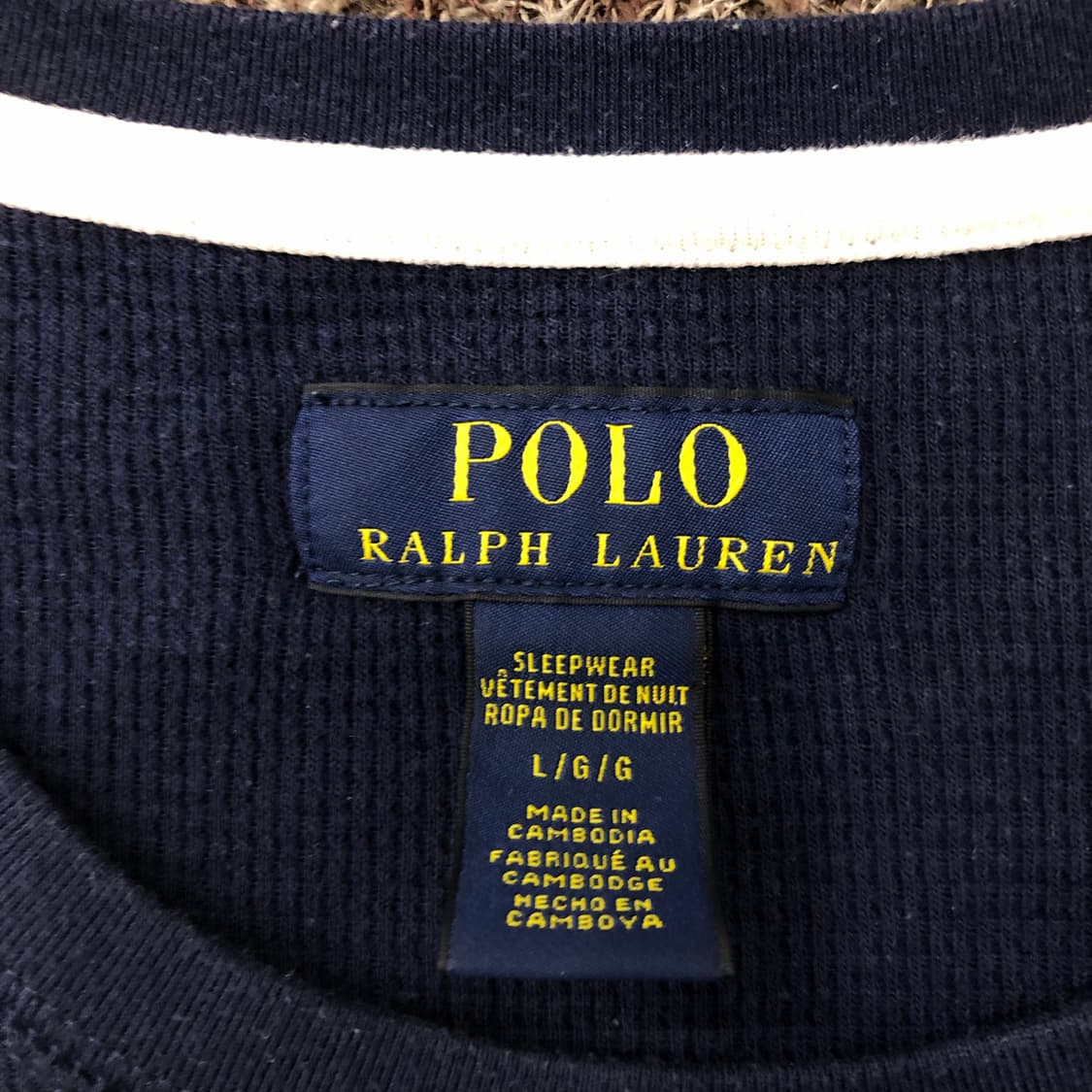 L 폴로 랄프로렌 와플 반팔 티셔츠 상품이미지4