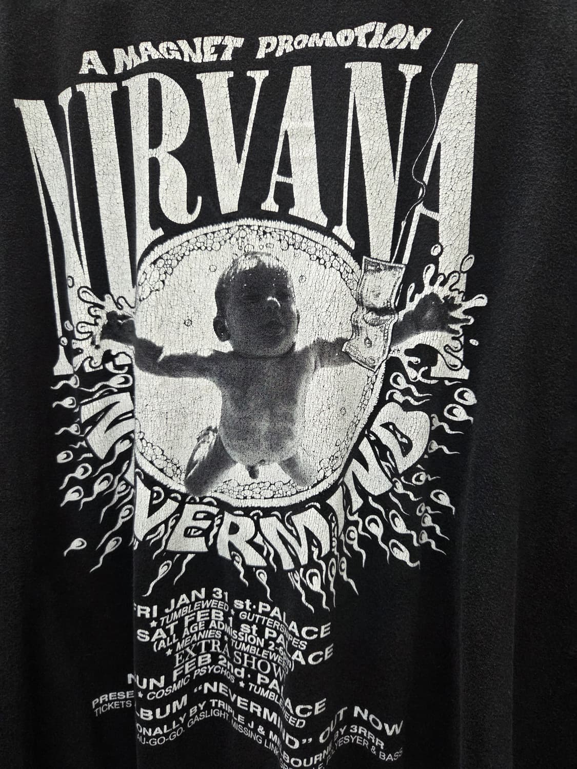 ROCK YEAH 너바나 빈티지 티셔츠 상품이미지2